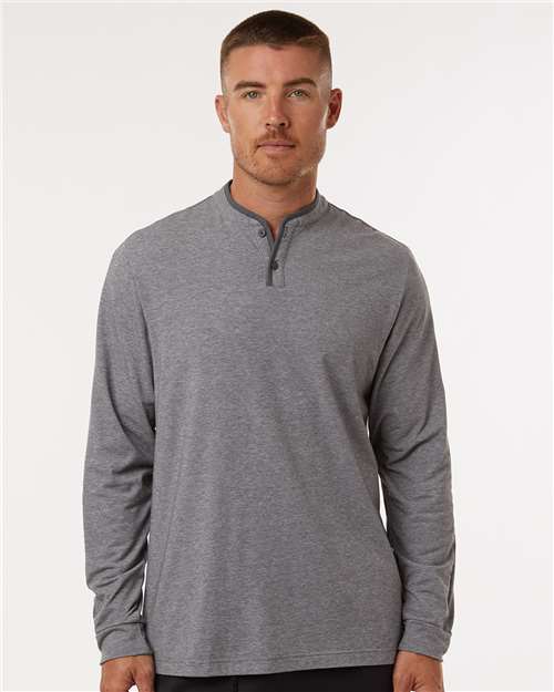Men's Henley Long Sleeve T-Shirt - A597