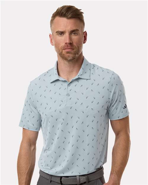 Men's Ultimate365 Mesh Print Polo - A2012