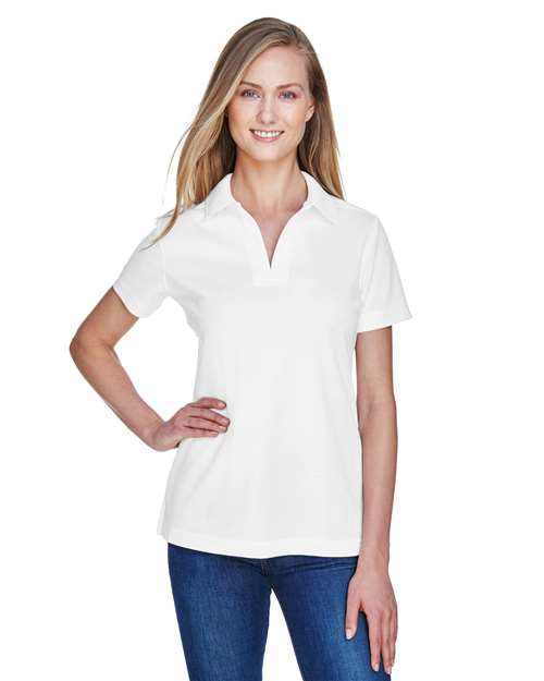 Women's CrownLux Performance® Plaited Polo - DG20W