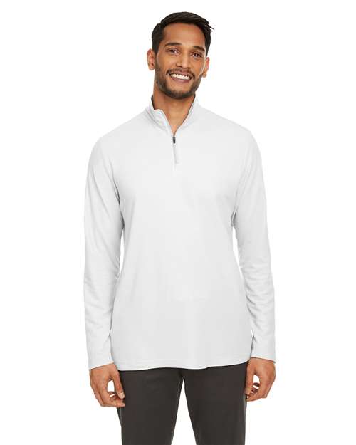 Men's Fusion ChromaSoft™ Pique Quarter-Zip Pullover - CE405