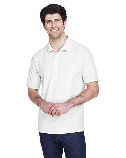 Men's Pima Piqué Polo - D100