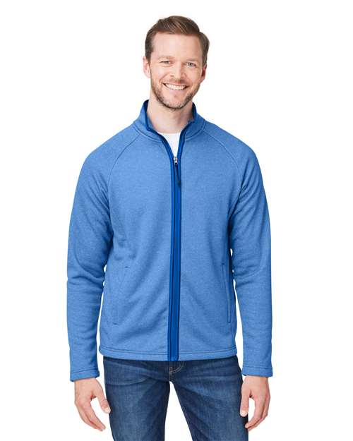 Men's Venture Heathered Stripe Full-Zip Jacket - CE72