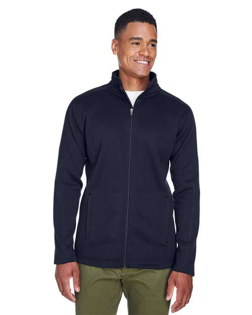Men's Bristol Full-Zip Sweater Fleece Jacket - DG793