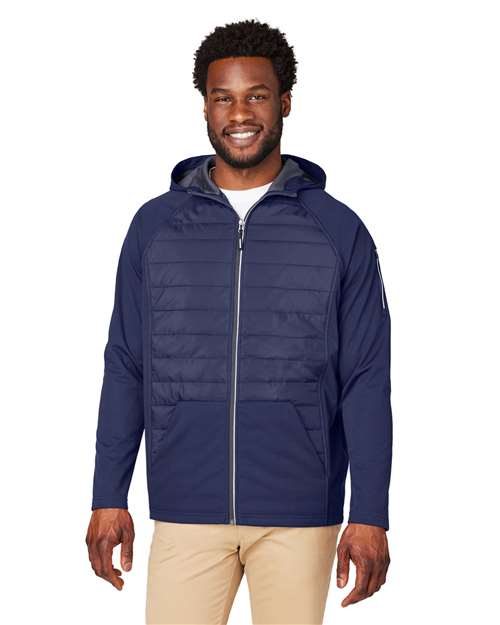 Unisex Techno Lite Hybrid Hooded Jacket - CE808