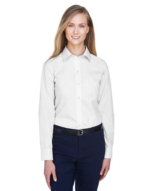 Women's Crown Collection® Broadcloth Woven Dress Shirt - D620W