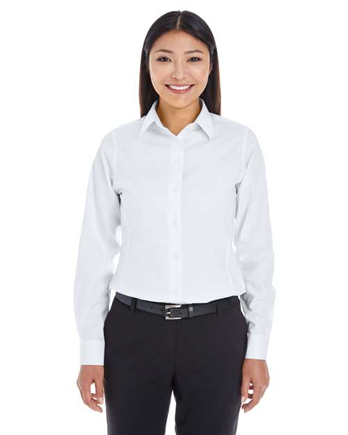 Women's Crown Collection® Royal Dobby Woven Dress Shirt - DG532W