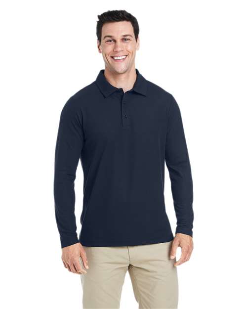 Men's Fusion ChromaSoft™ Long Sleeve Pique Polo - CE112L