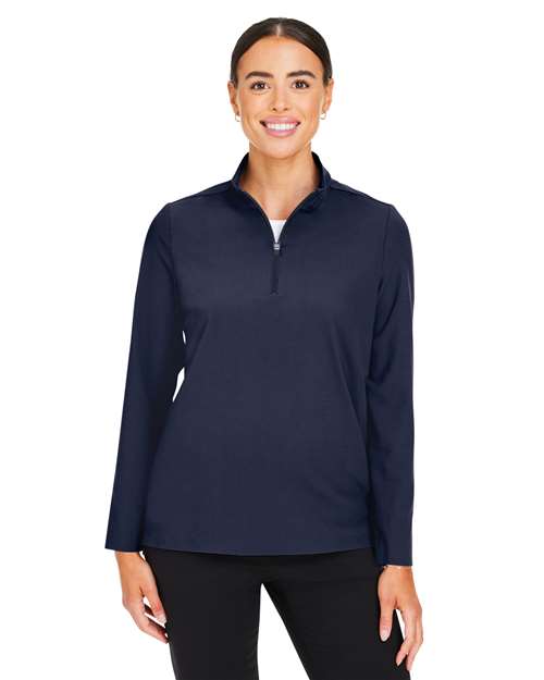 Women's CrownLux Performance® Windsor Welded Quarter-Zip Pullover - DG410W