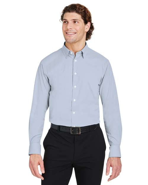 Men's CrownLux Performance® Microstripe Dress Shirt - DG537