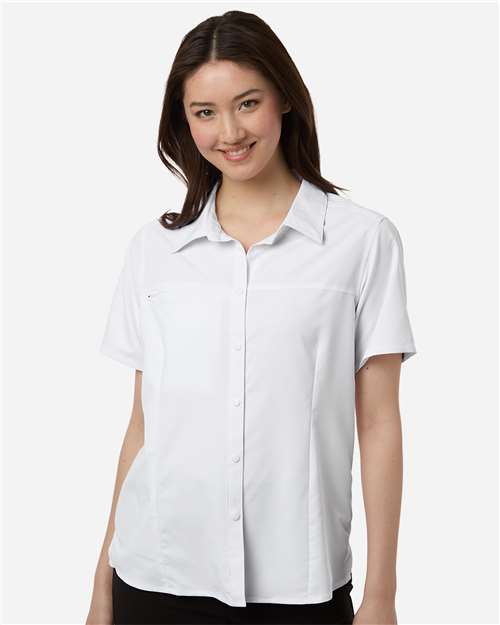 Women's UltraUVP Shoreline Short Sleeve Staff Shirt - CE520W