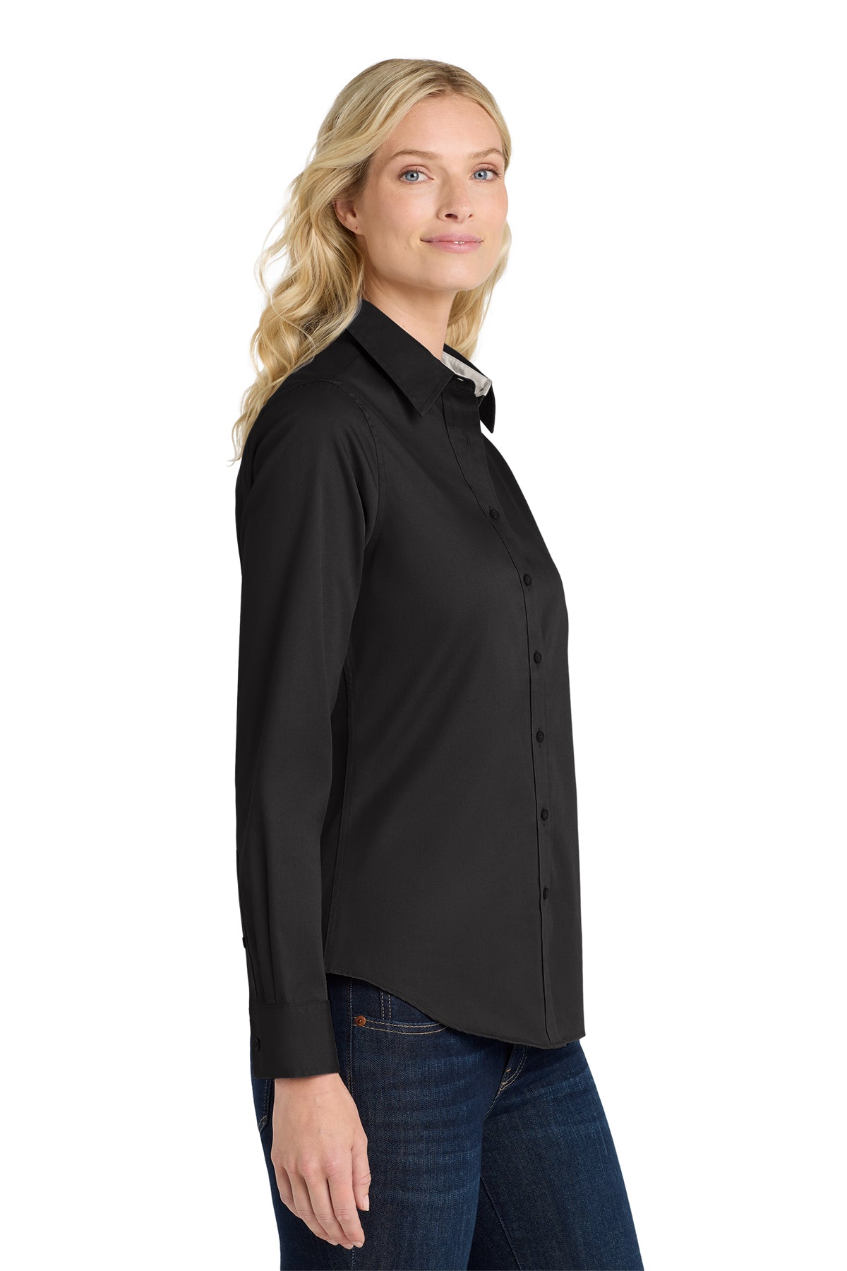 L608 -Port Authority® Women's Long Sleeve Easy Care Shirt - BRT ONLY