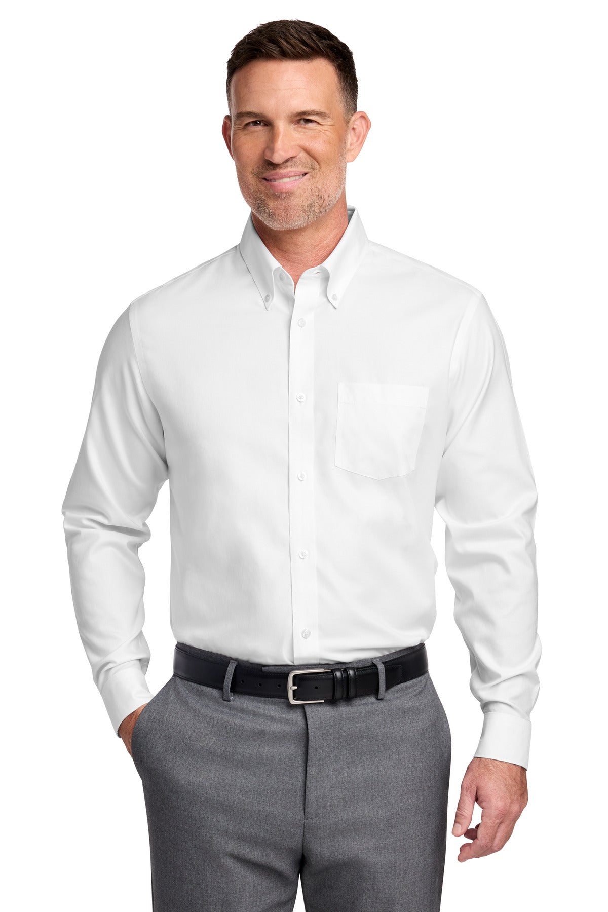 Brooks Brothers ® Wrinkle-Free Stretch Nailhead Shirt BB18002