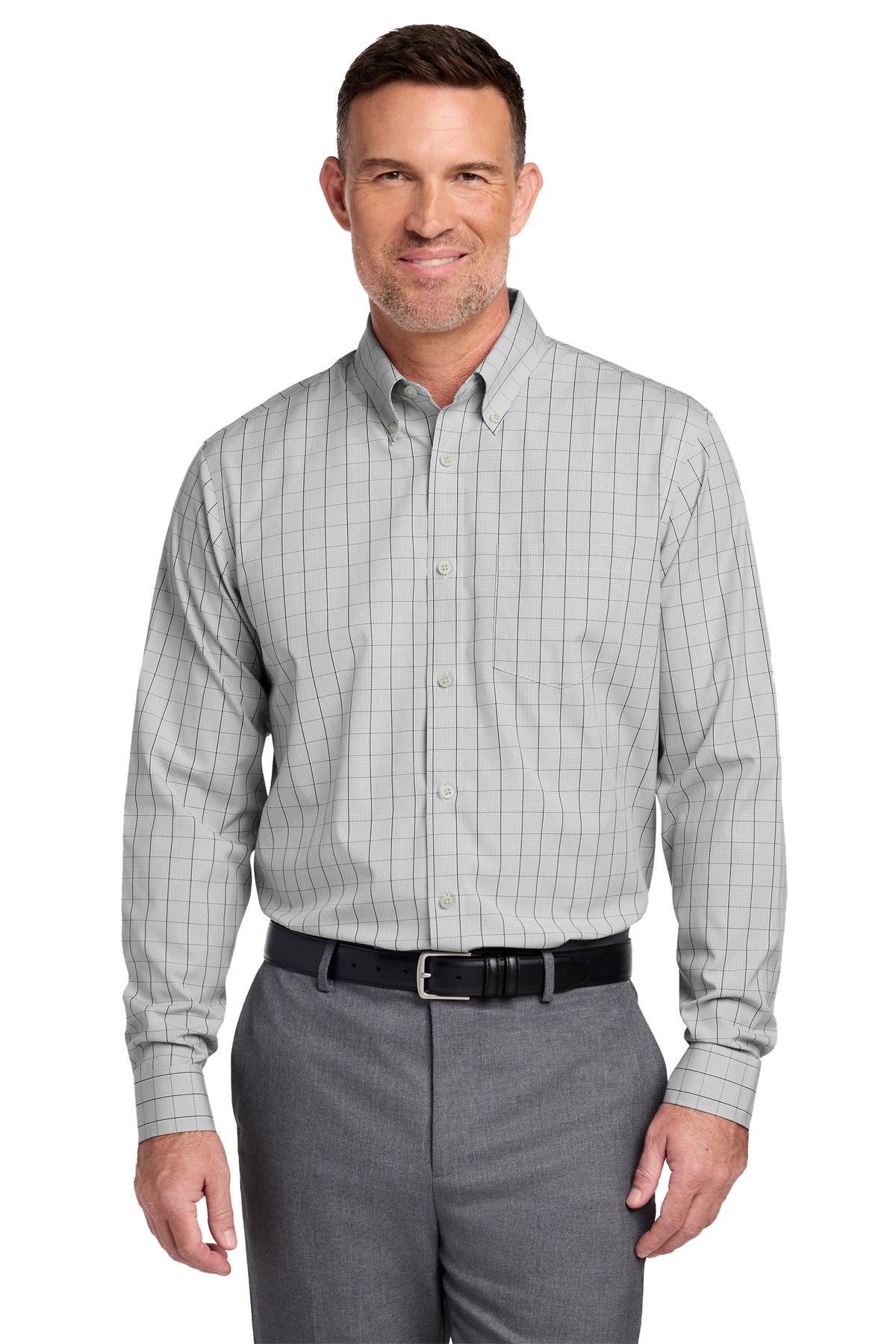 Brooks Brothers ® Wrinkle-Free Stretch Patterned Shirt BB18008