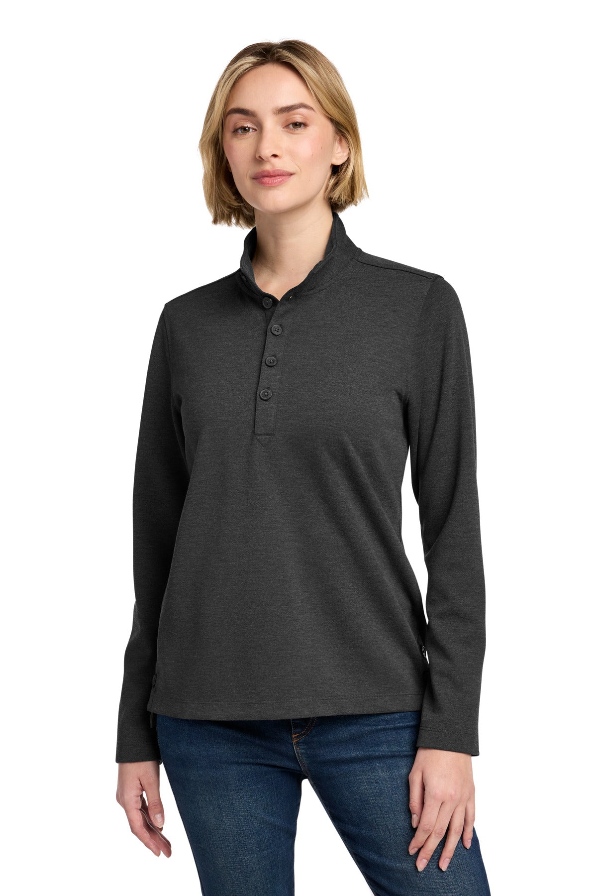 Brooks Brothers ® Women's Mid-Layer Stretch 1/2-Button BB18203