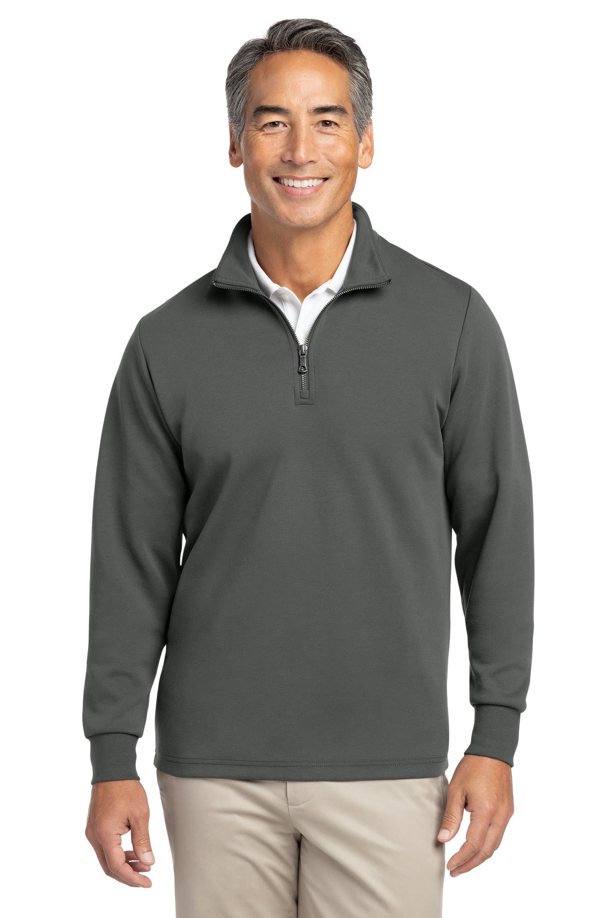 Brooks Brothers ® Double-Knit 1/4-Zip BB18206