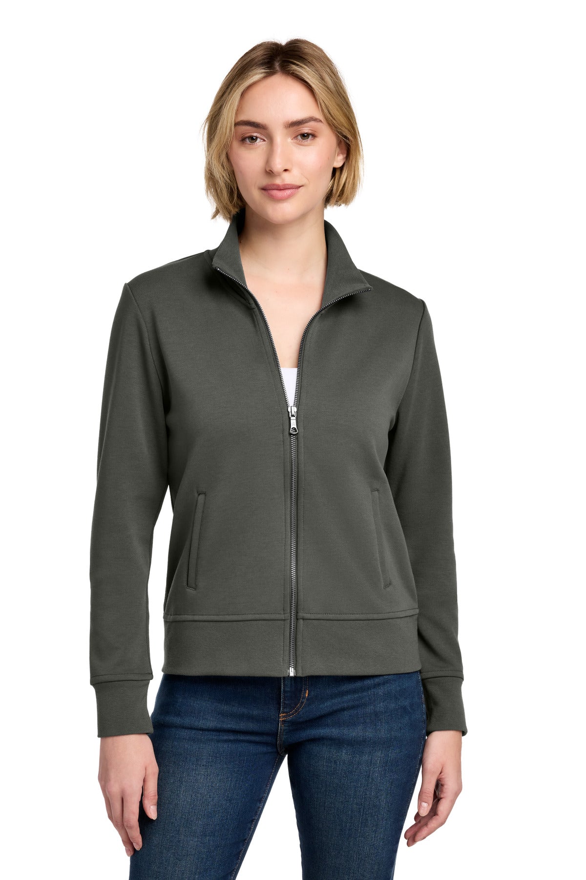 Brooks Brothers ® Women's Double-Knit Full-Zip BB18211