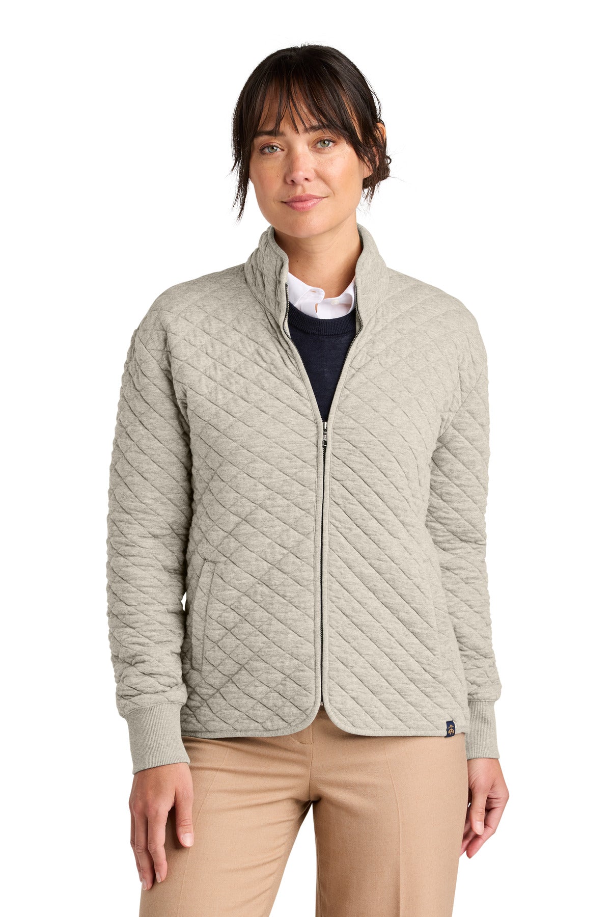Brooks Brothers ® Women's Diamond Quilt Full-Zip BB18213
