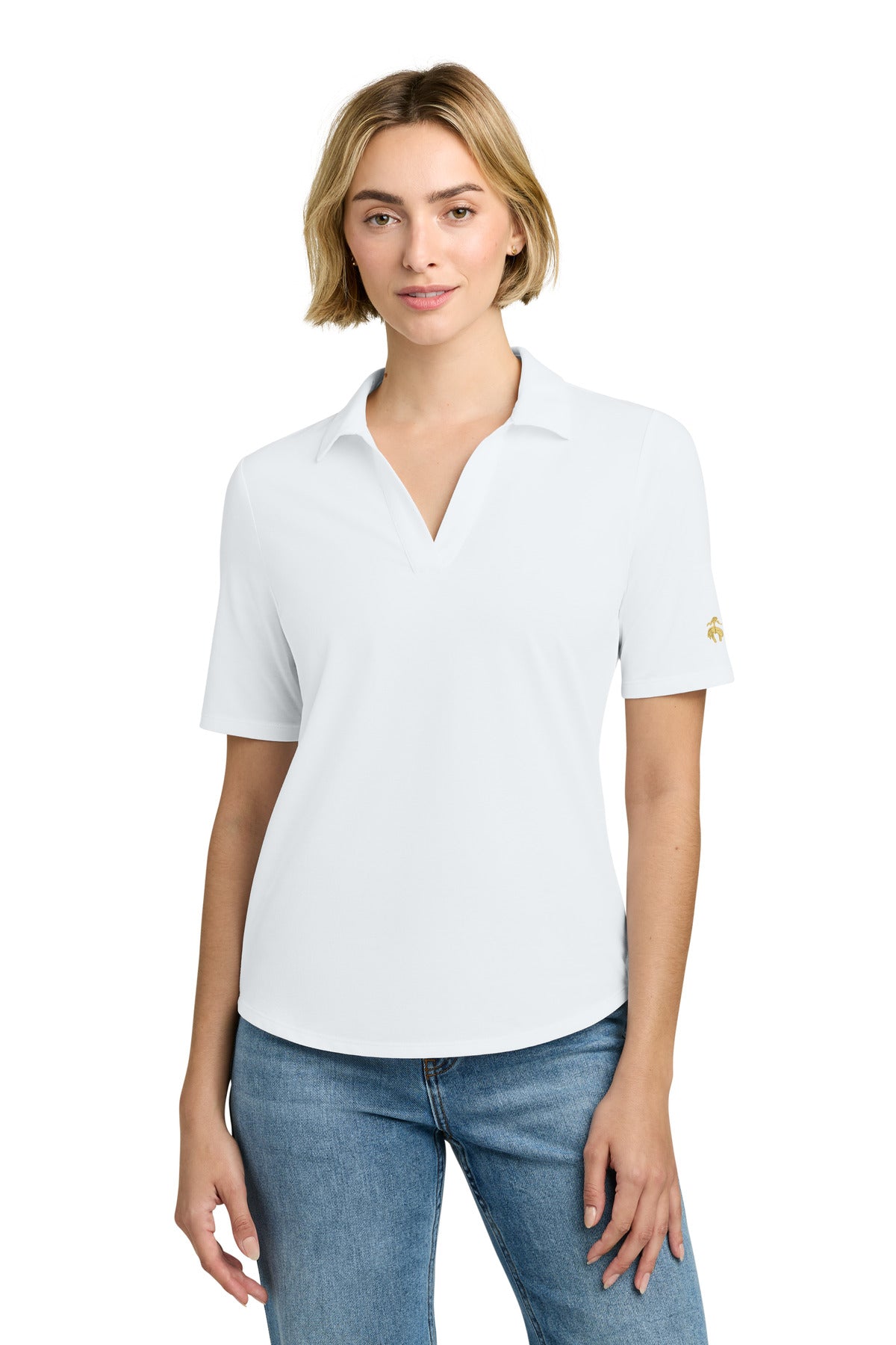 Brooks Brothers ® Women's Pinpoint Pique Polo BB18223