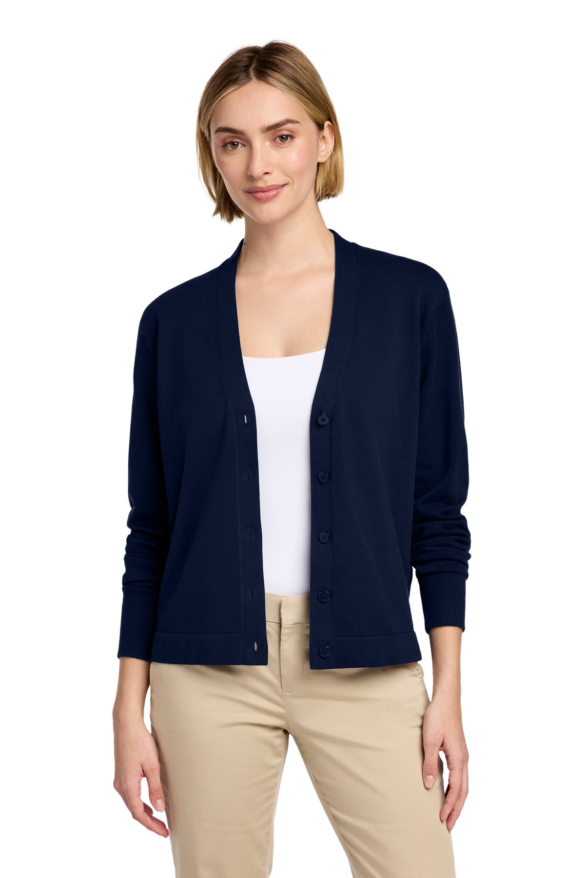 Brooks Brothers ® Women's Cotton Stretch Cardigan Sweater BB18405