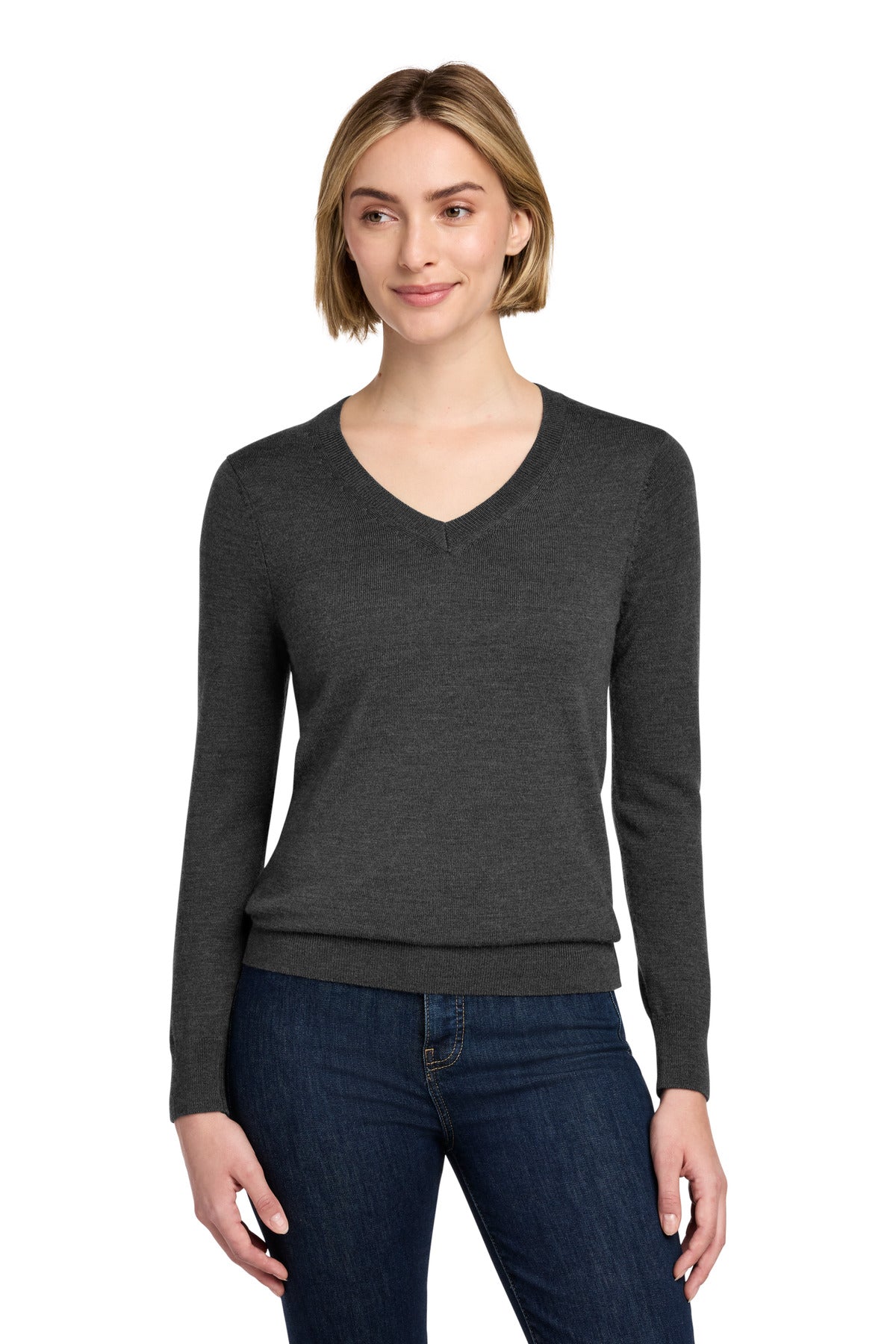 Brooks Brothers ® Women's Washable Merino V-Neck Sweater BB18411