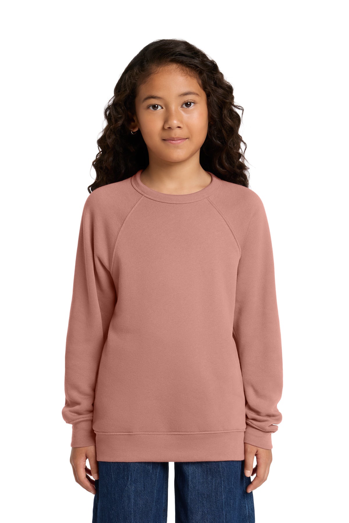 BELLA+CANVAS ® Youth Sponge Fleece Raglan Sweatshirt BC3901Y