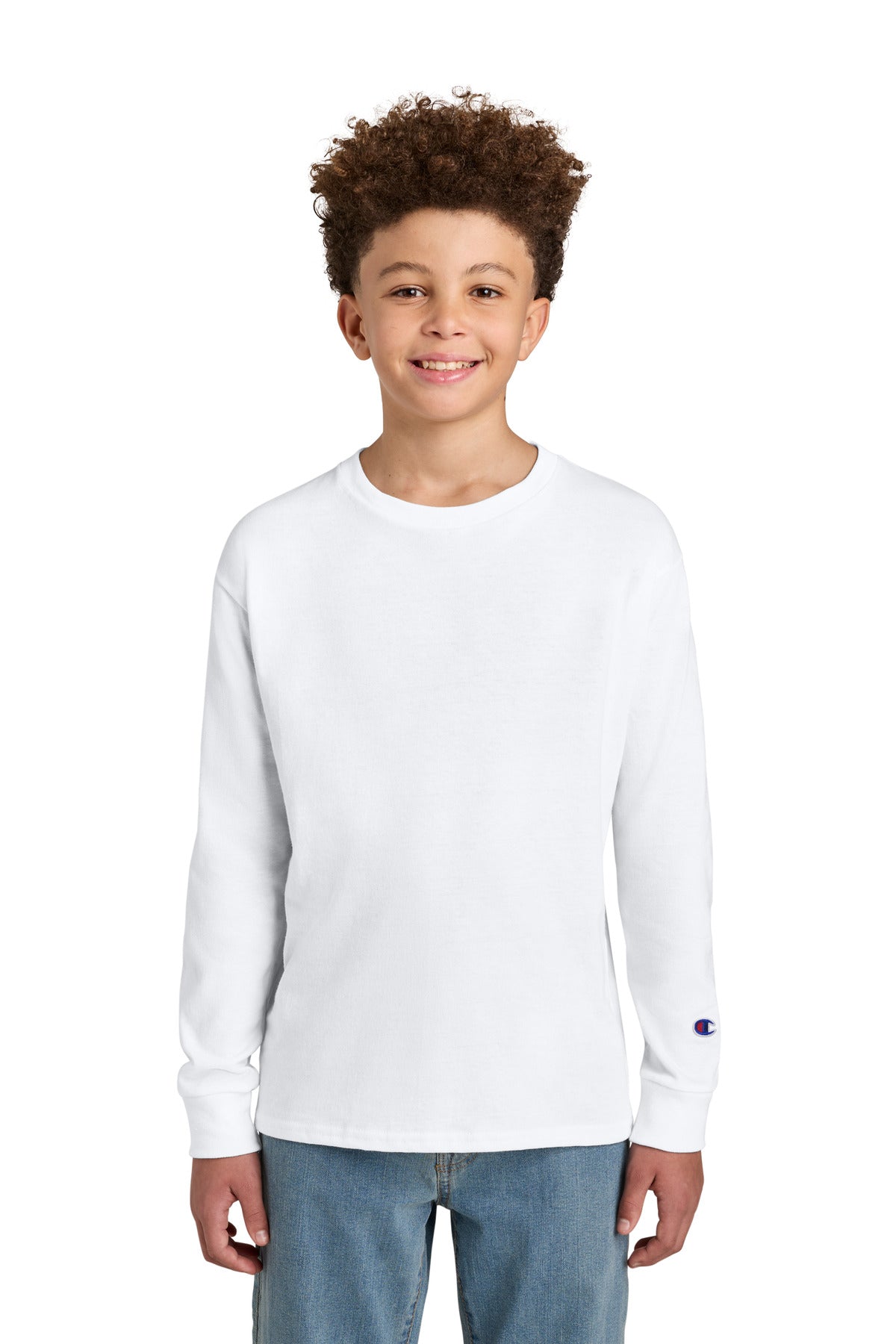 Champion ® Youth Jersey Long Sleeve Tee CH1751