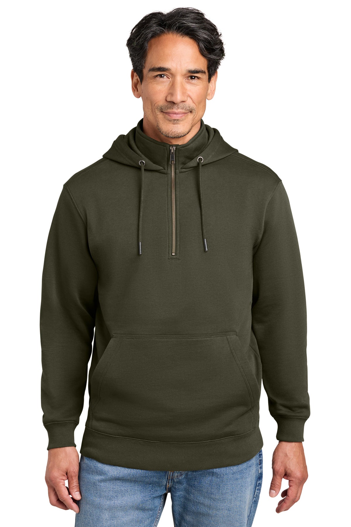 CornerStone ® Tough Fleece 1/4-Zip Hoodie CSF633
