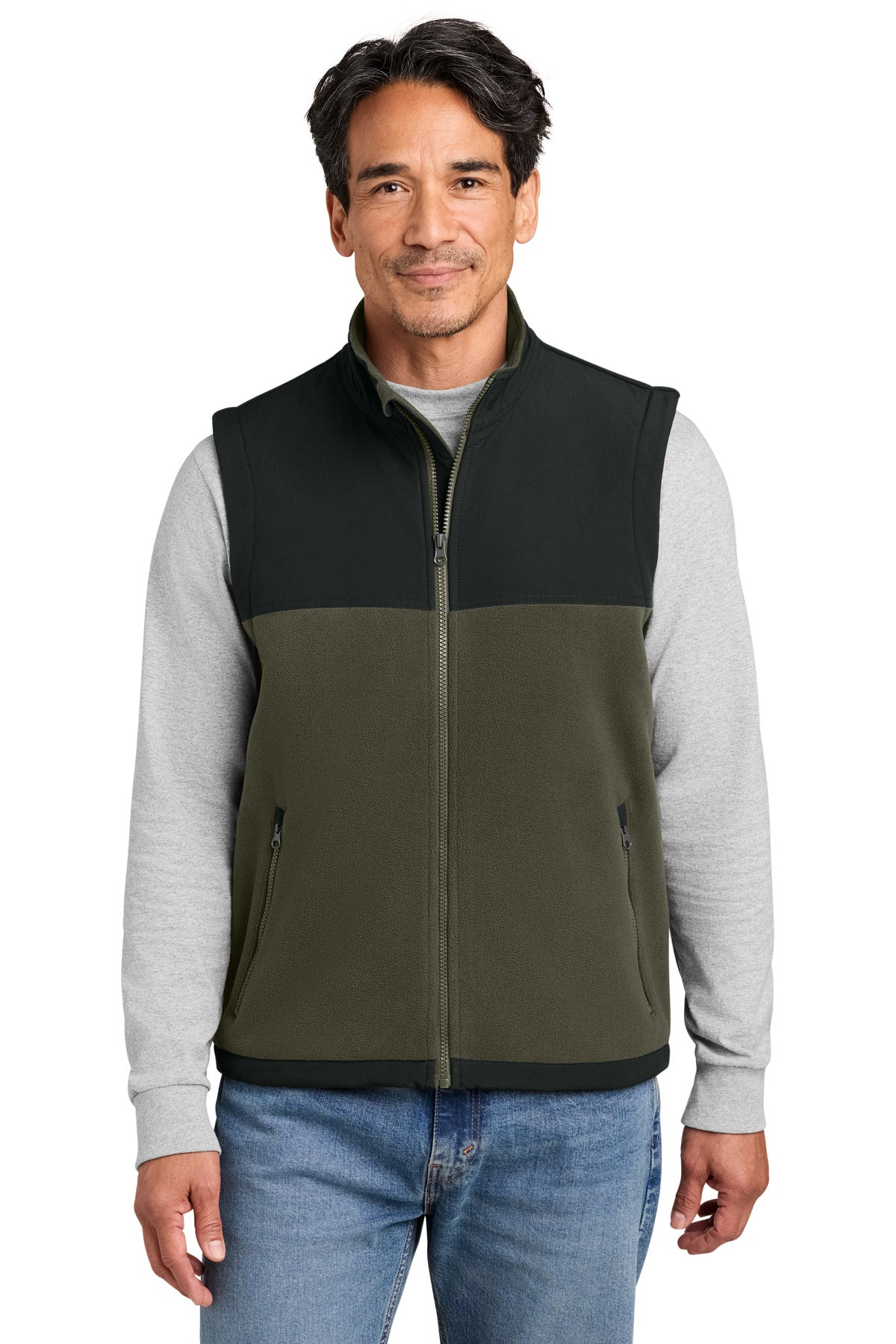 CornerStone ® Fleece Overlay Vest CSF751