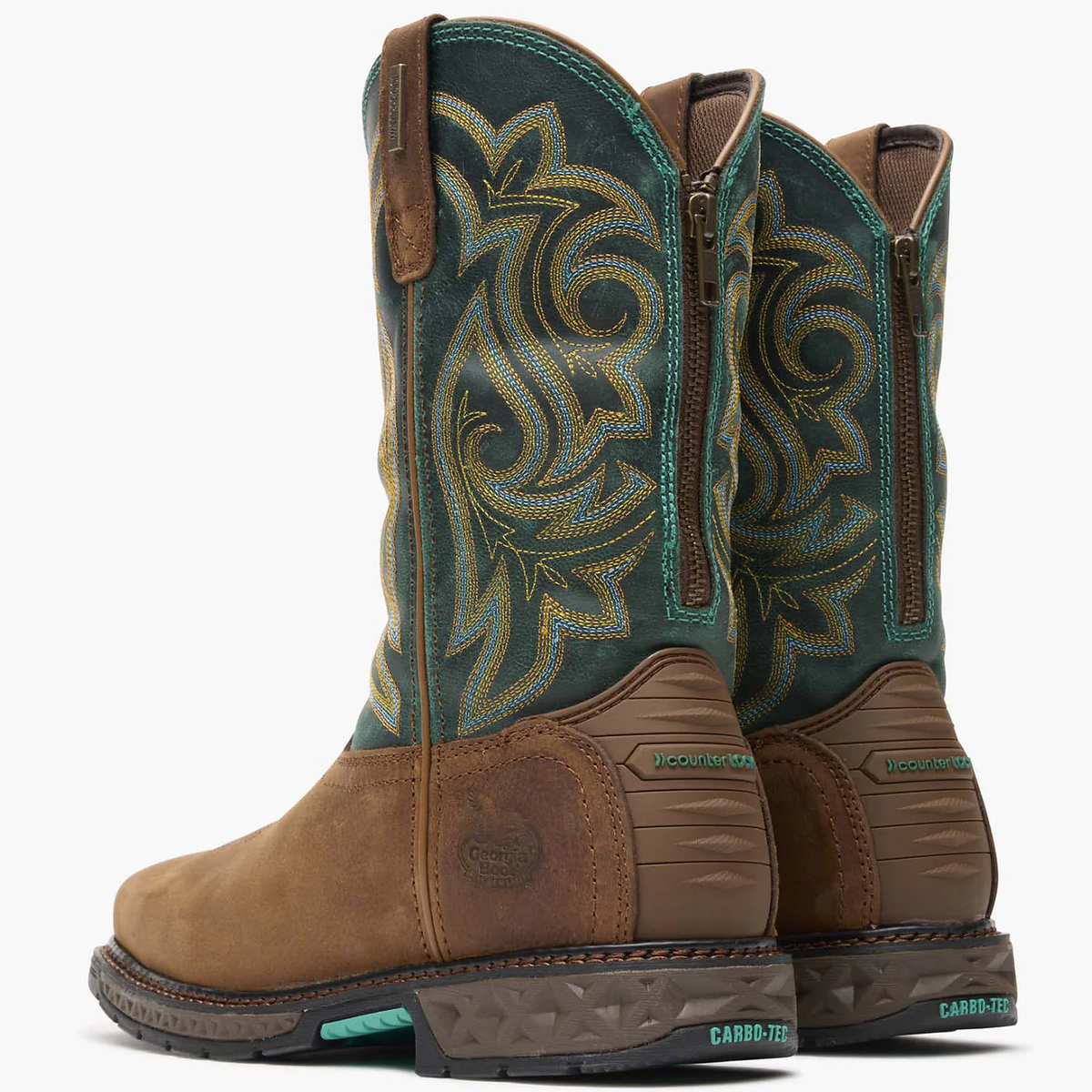 Georgia Boot Carbo-Tec LT Women's Steel Toe Waterproof Pull-On Boot - GB00386