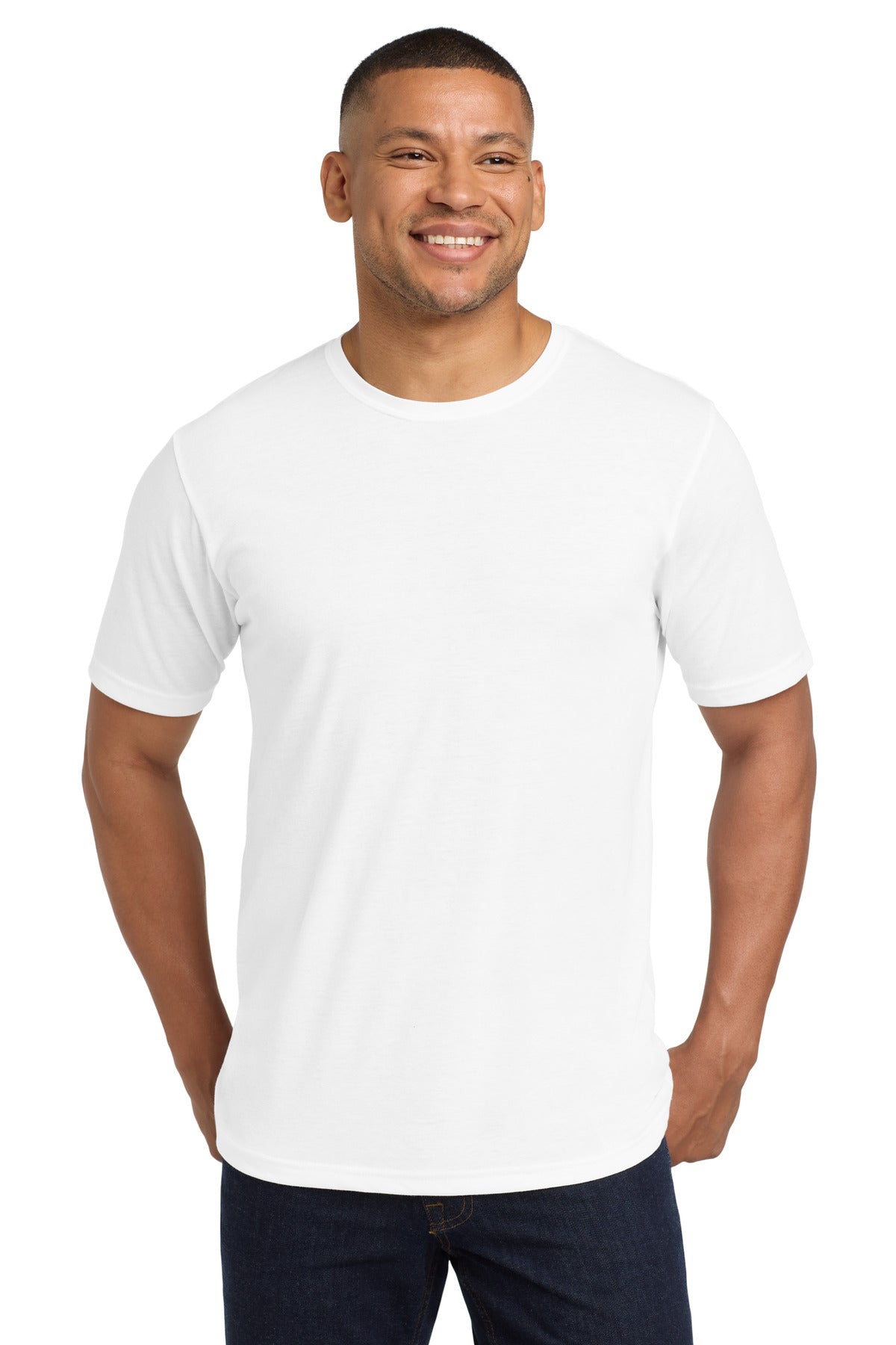 Next Level Apparel ® Adult Poly/Cotton Tee. NL6200