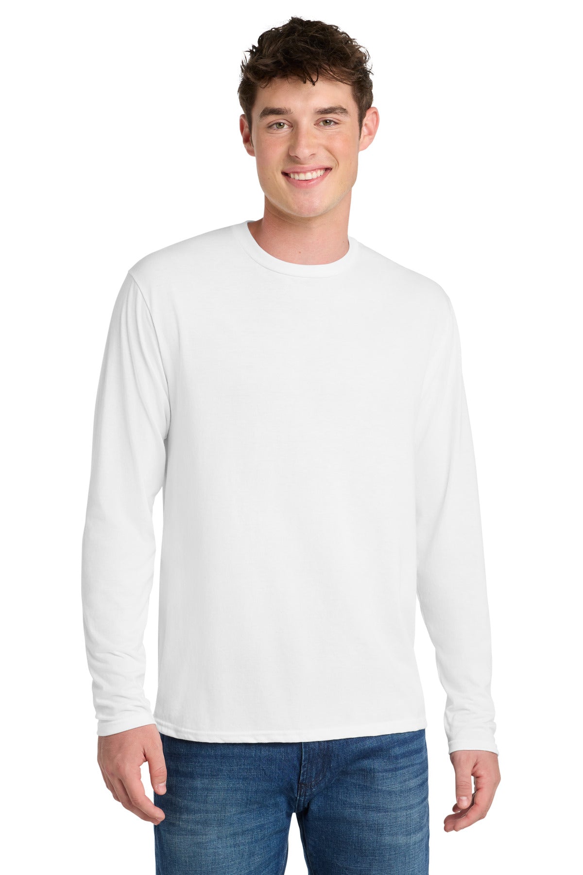 Port & Co ® Long Sleeve Performance Blend Tee. PC381LS