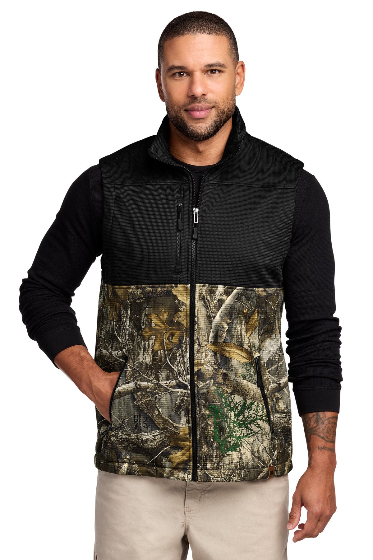 Russell Outdoors ™ Realtree ® Atlas Colorblock Soft Shell Vest RU604