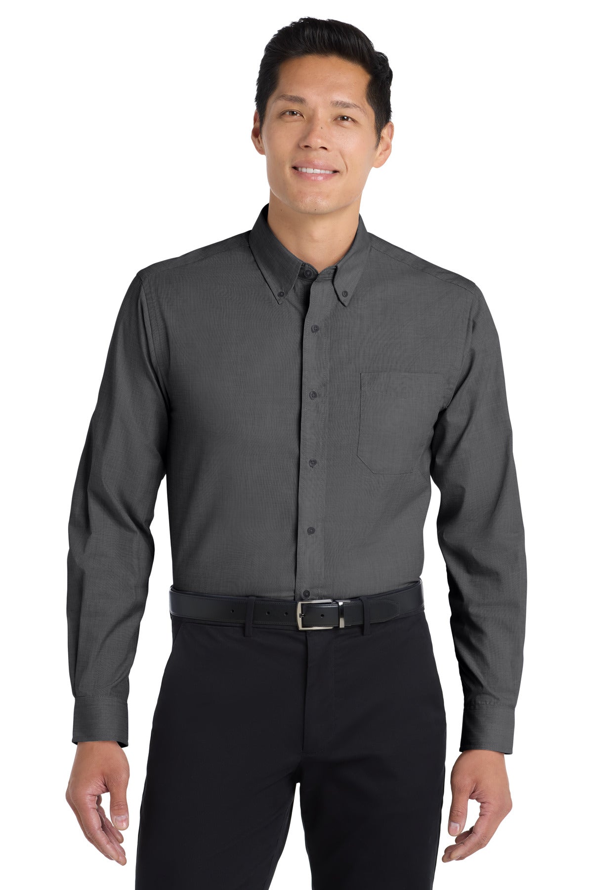 Port Authority ® Crosshatch Easy Care Shirt. S640