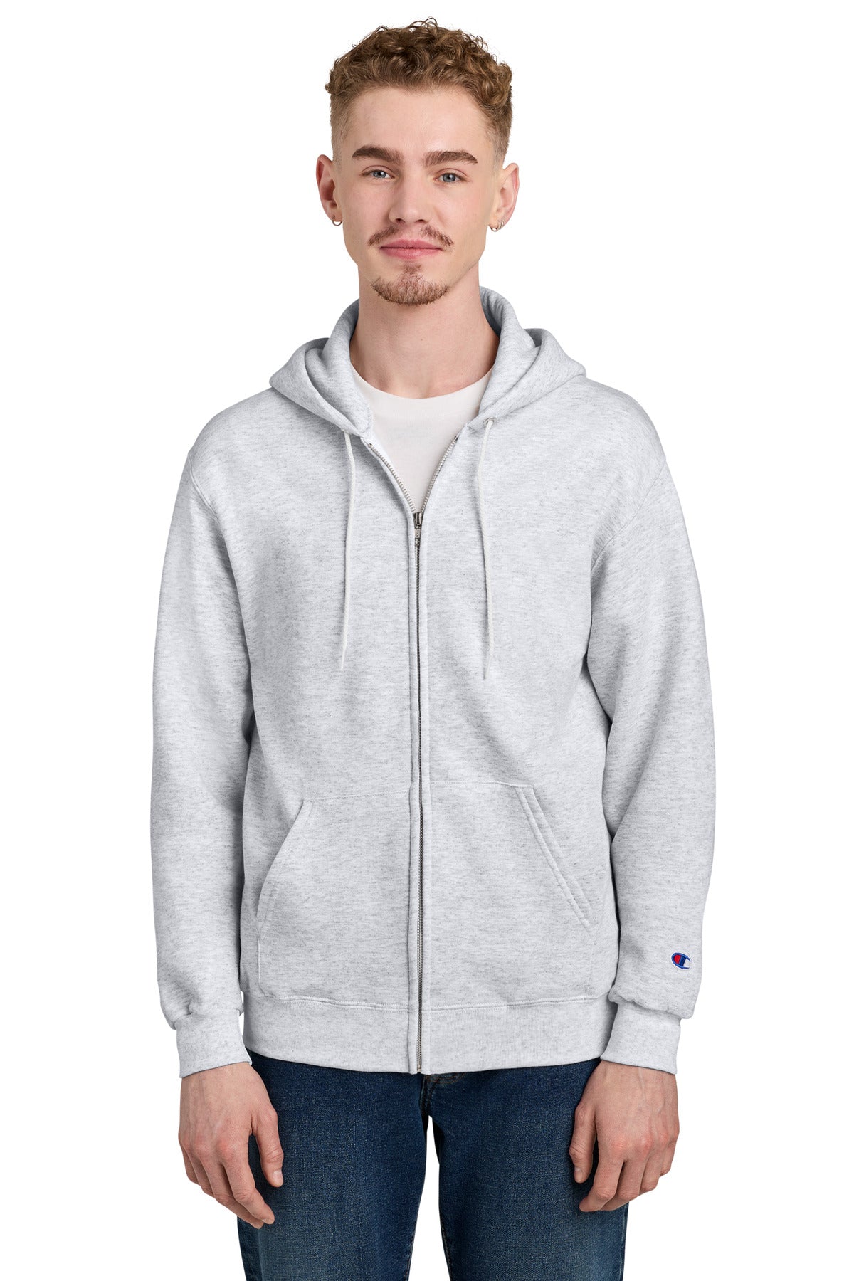 Champion ® Powerblend ® Full-Zip Hoodie. S800