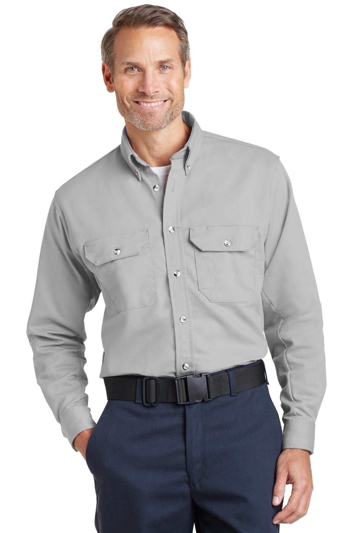 Bulwark ® EXCEL FR ® ComforTouch ® Dress Uniform Shirt. SLU2