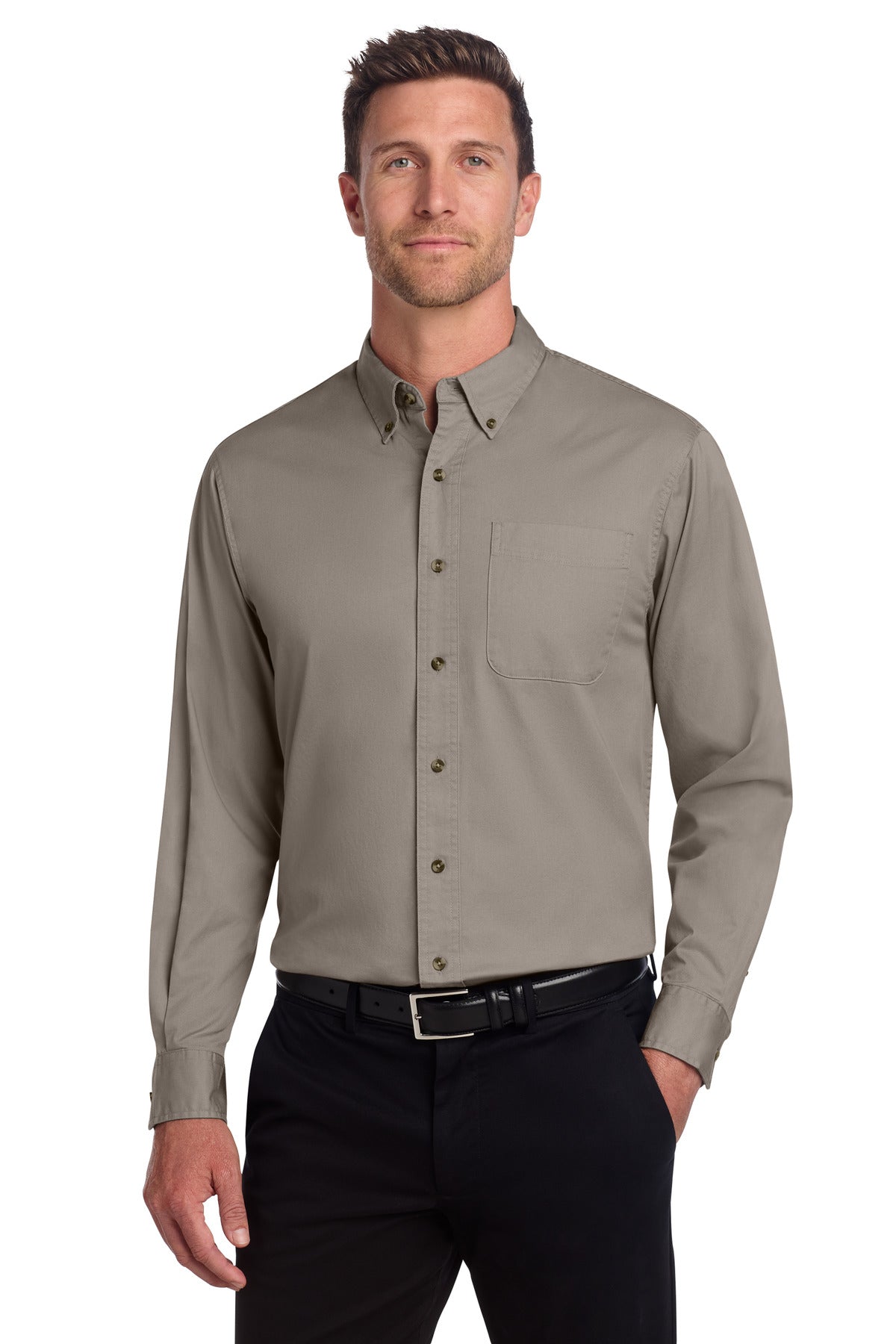 Port Authority ® Tall Long Sleeve Twill Shirt. TLS600T