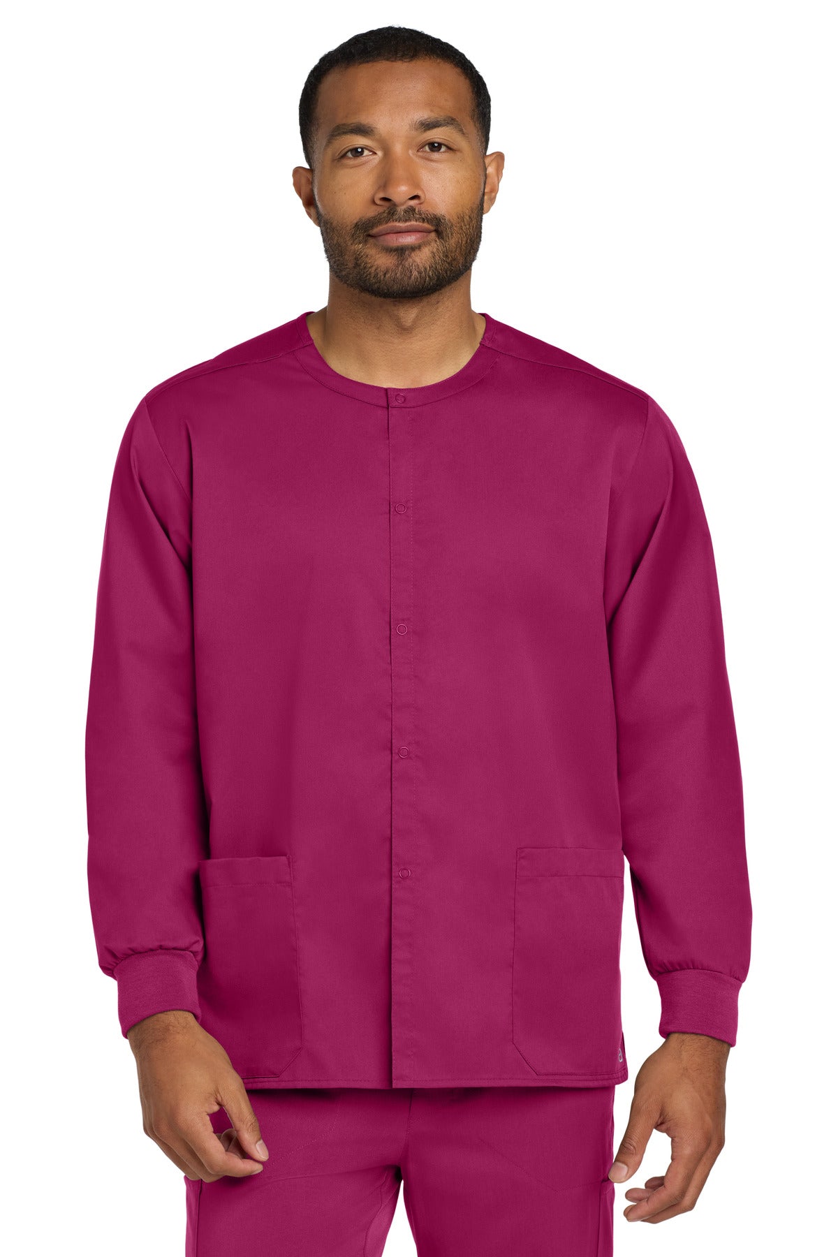 Wink ® Unisex WorkFlex Snap-Front Scrub Jacket WW3080