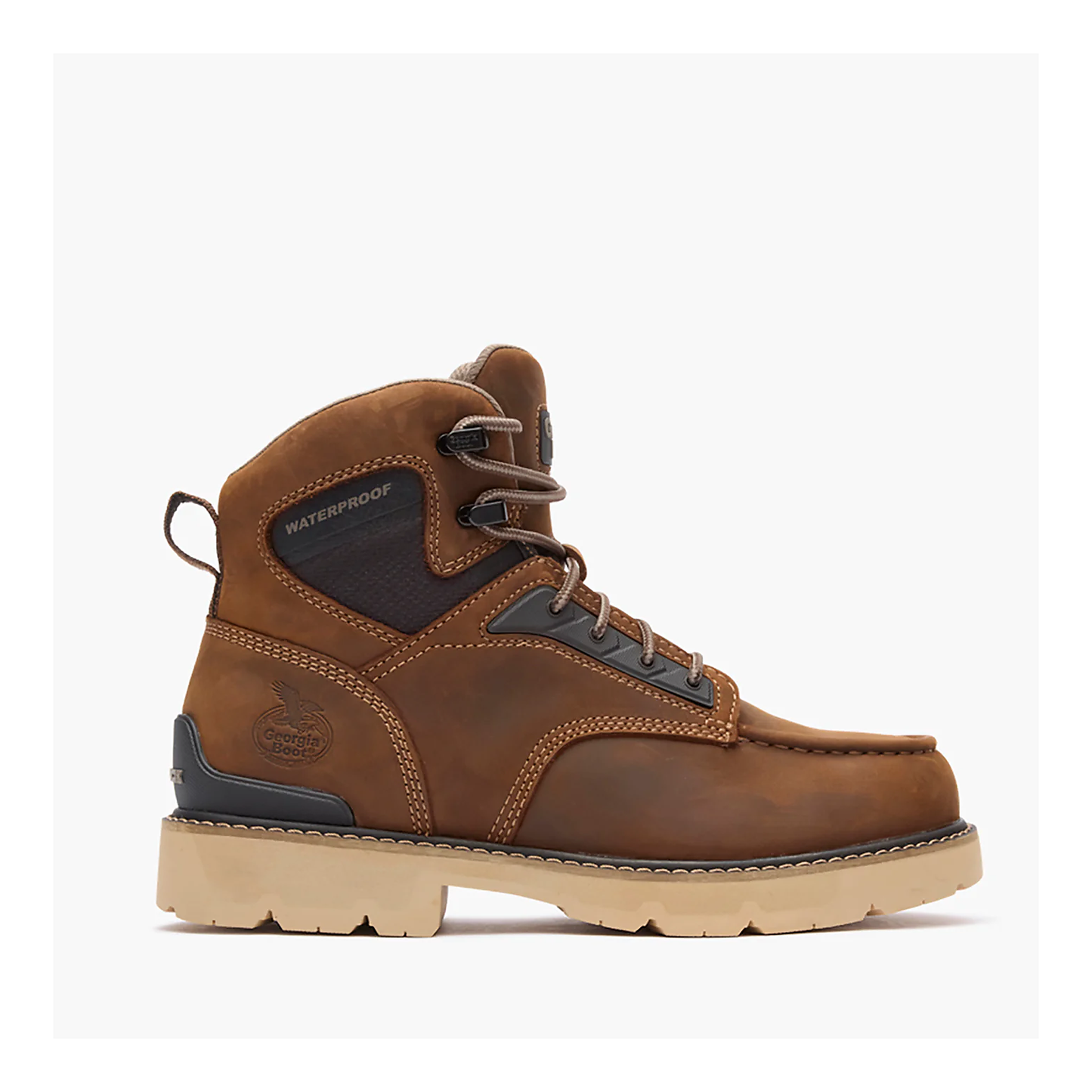 Georgia Boot Men's Carbon Flex 6" Moc-Toe with Carbon Toe - GB00755