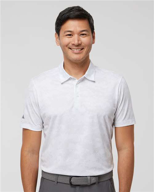 Men's All Over Camo Print Polo - A550