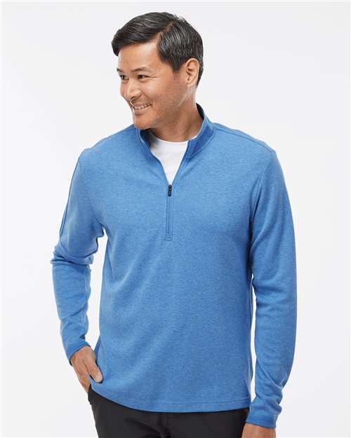 Men's 3-Stripes Quarter-Zip Sweater Pullover - A554
