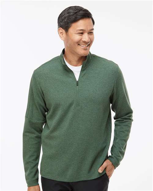 Men's 3-Stripes Quarter-Zip Sweater Pullover - A554