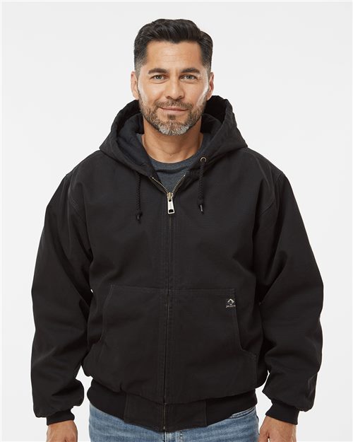Men's Tall Cheyenne Boulder Cloth™ Hooded Jacket with Tricot Quilt Lining - 5020T