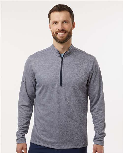 Men's Space Dyed Quarter-Zip Pullover - A593
