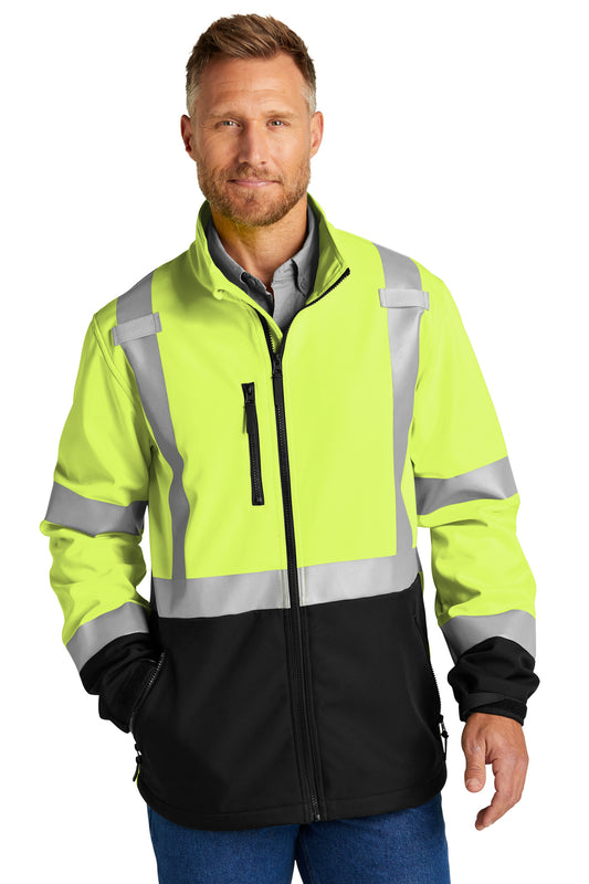 CSJ503 - CornerStone® ANSI 107 Class 3 Soft Shell Jacket