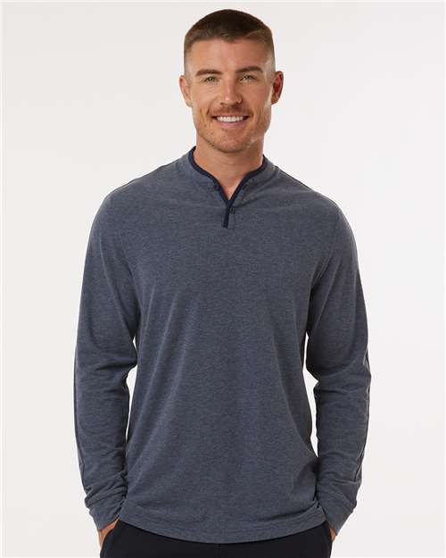 Men's Henley Long Sleeve T-Shirt - A597