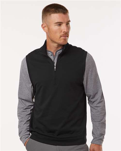 Men's Club Quarter-Zip Vest - A599