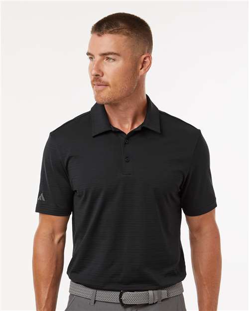 Men's Textured Stripe Polo - A704