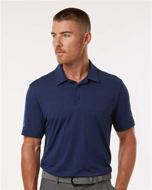Men's Textured Stripe Polo - A704