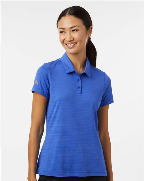 Women's Textured Stripe Polo - A707