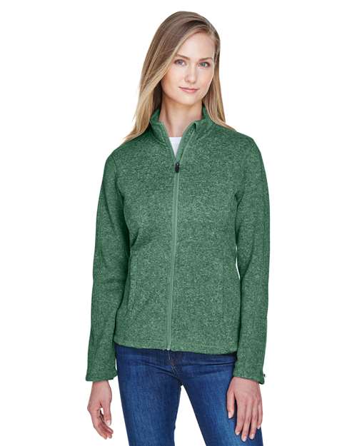 Women's Bristol Full-Zip Sweater Fleece Jacket - DG793W